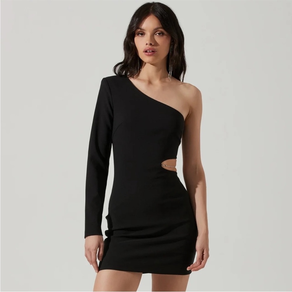 ASTR the Label Lavinia Cutout Mini Dress (Worn Once)
